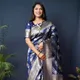 N BLUE__Royal Rajgharana Sarees
